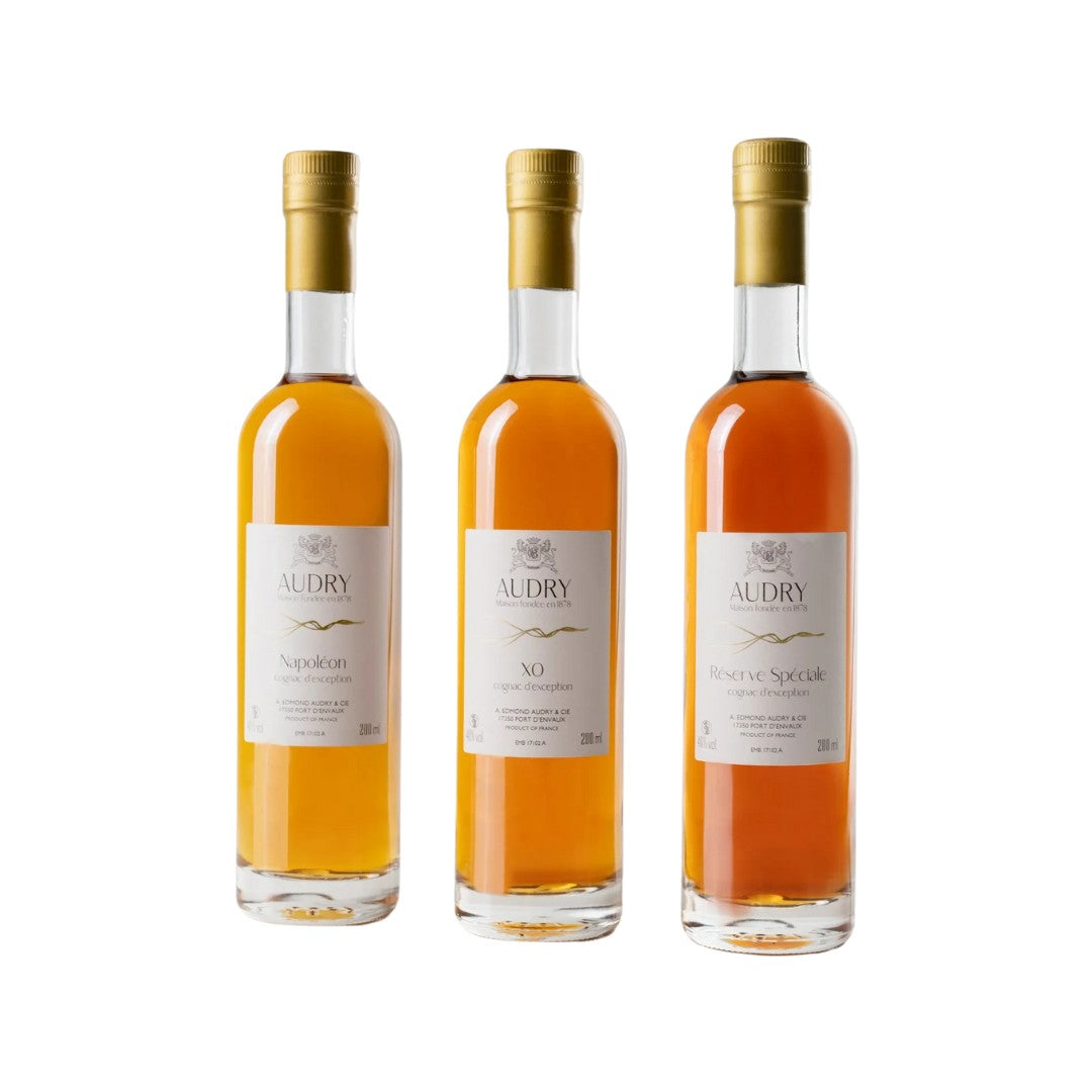 cognac - Maison Audry Cognac Discovery Box 3 x 200ml (ABV 40%)
