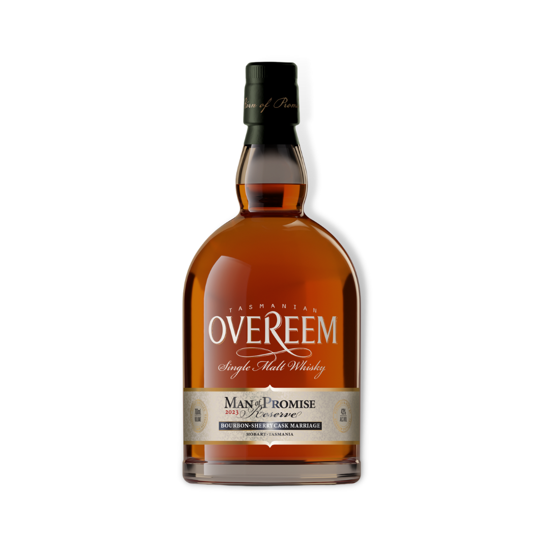 Australian Whisky - Overeem Man of Promise Reserve 2023 Tasmanian Single Malt Whisky 700ml (ABV 45.8%)