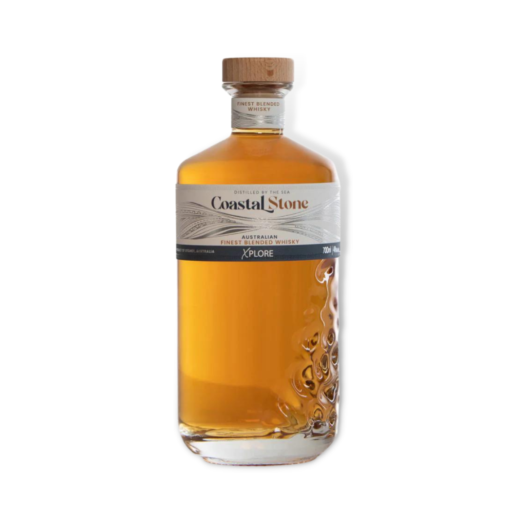 Australian Whisky - Manly Spirits Coastal Stone Xplore Blended Whisky 700ml (ABV 40%)