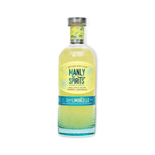 Liqueur - Manly Spirits Zesty Limoncello Liqueur 700ml (ABV 23%)