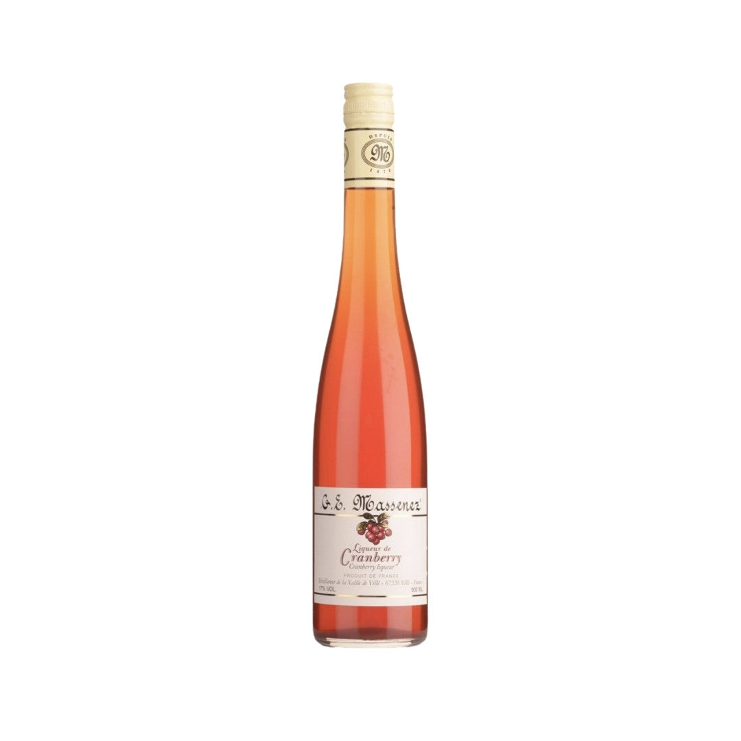 Liqueur - Massenez Cranberry Liqueur 500ml / 700ml (ABV 17%)