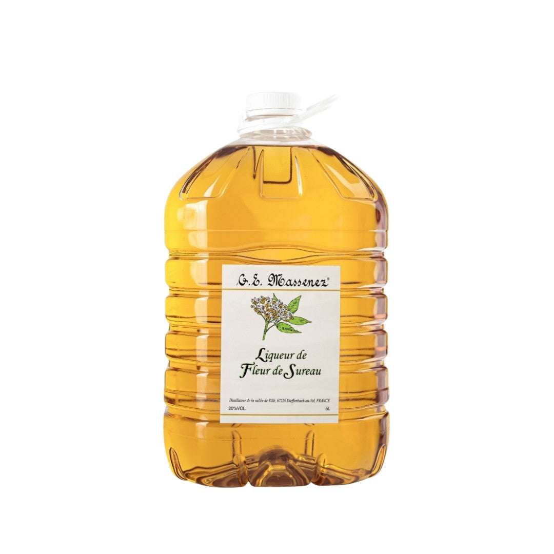 Liqueur - Massenez Elderflower Liqueur 500ml / 700ml / 5ltr (ABV 20%)