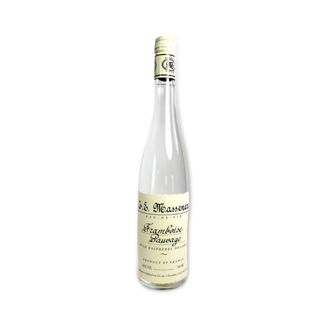 eau de vie - Massenez Raspberry Eau De Vie 700ml (ABV 40%)