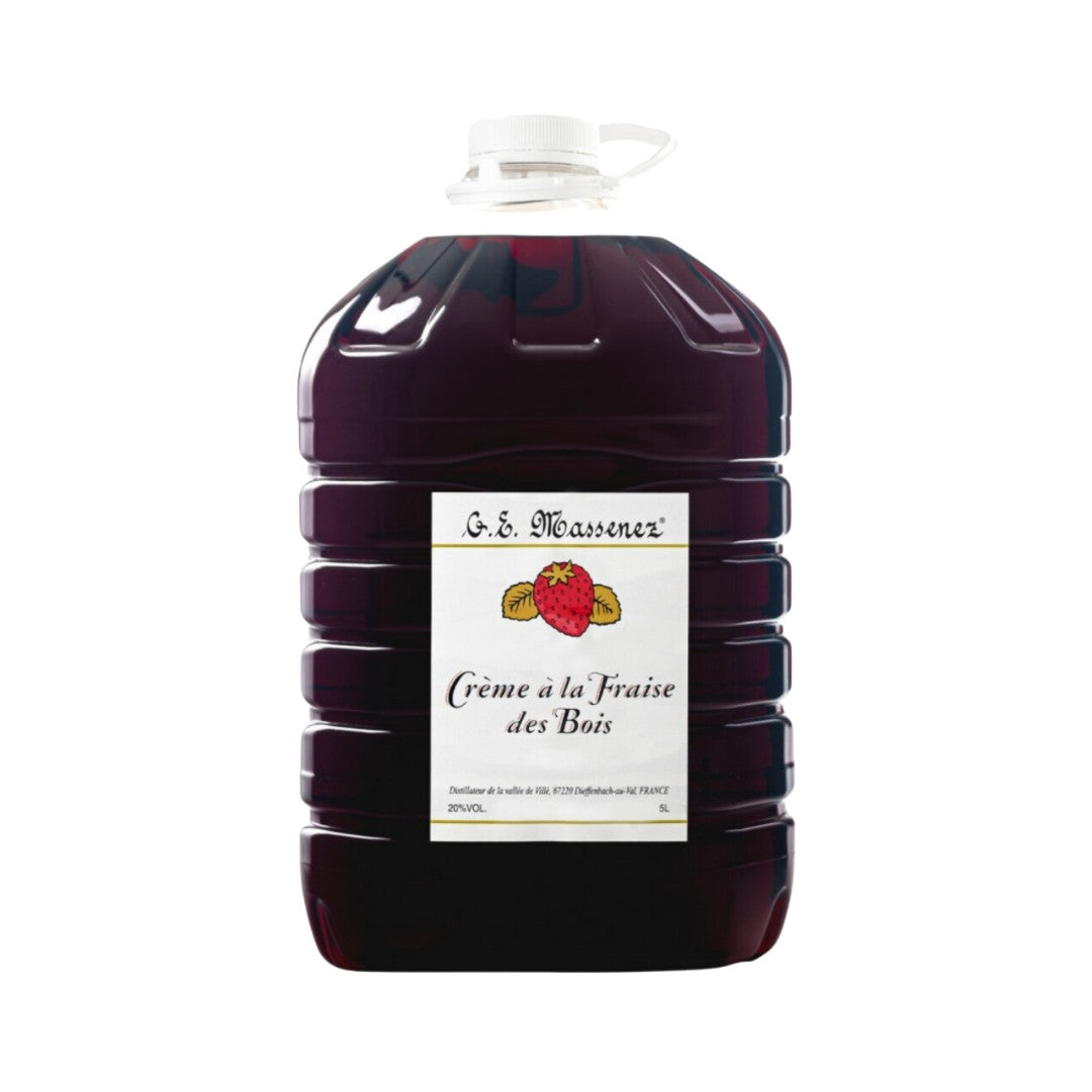 Liqueur - Massenez Wild Strawberry Liqueur 500ml/ 700ml / 5ltr (ABV 20%)