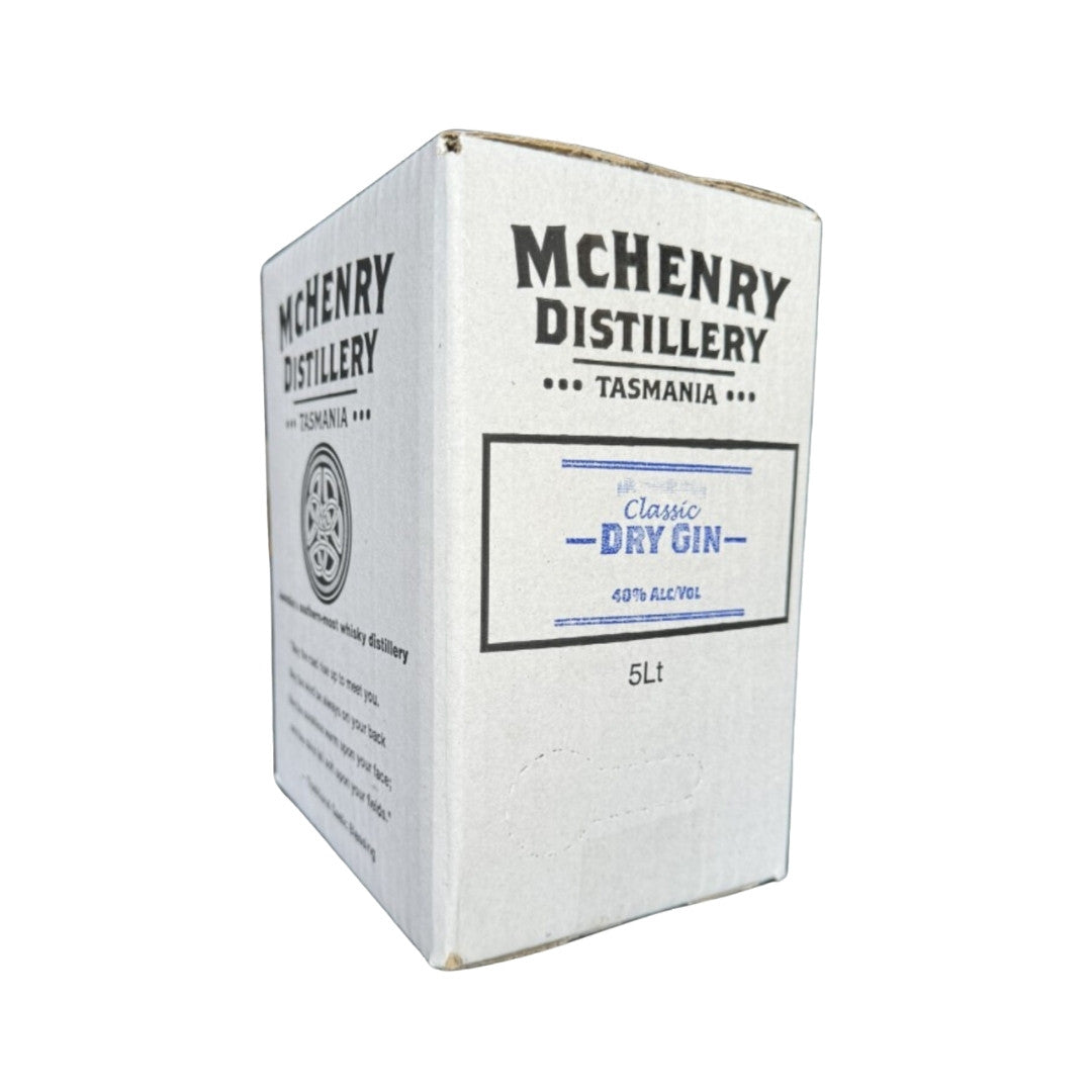 Australian Gin - McHenry Classic Dry Gin 700ml / 5ltr (ABV 40%)