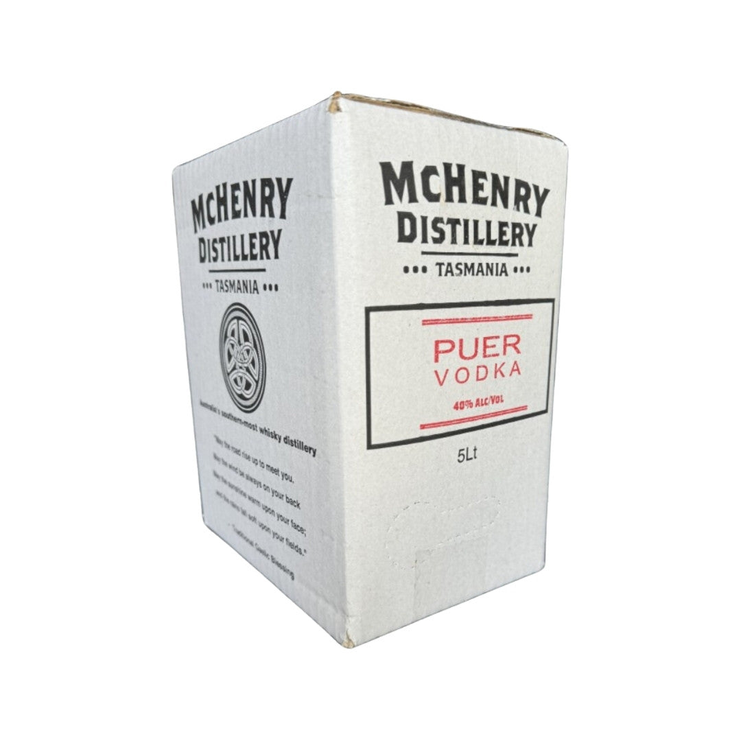 Australian Vodka - McHenry Puer Vodka 700ml / 5ltr (ABV 40%)