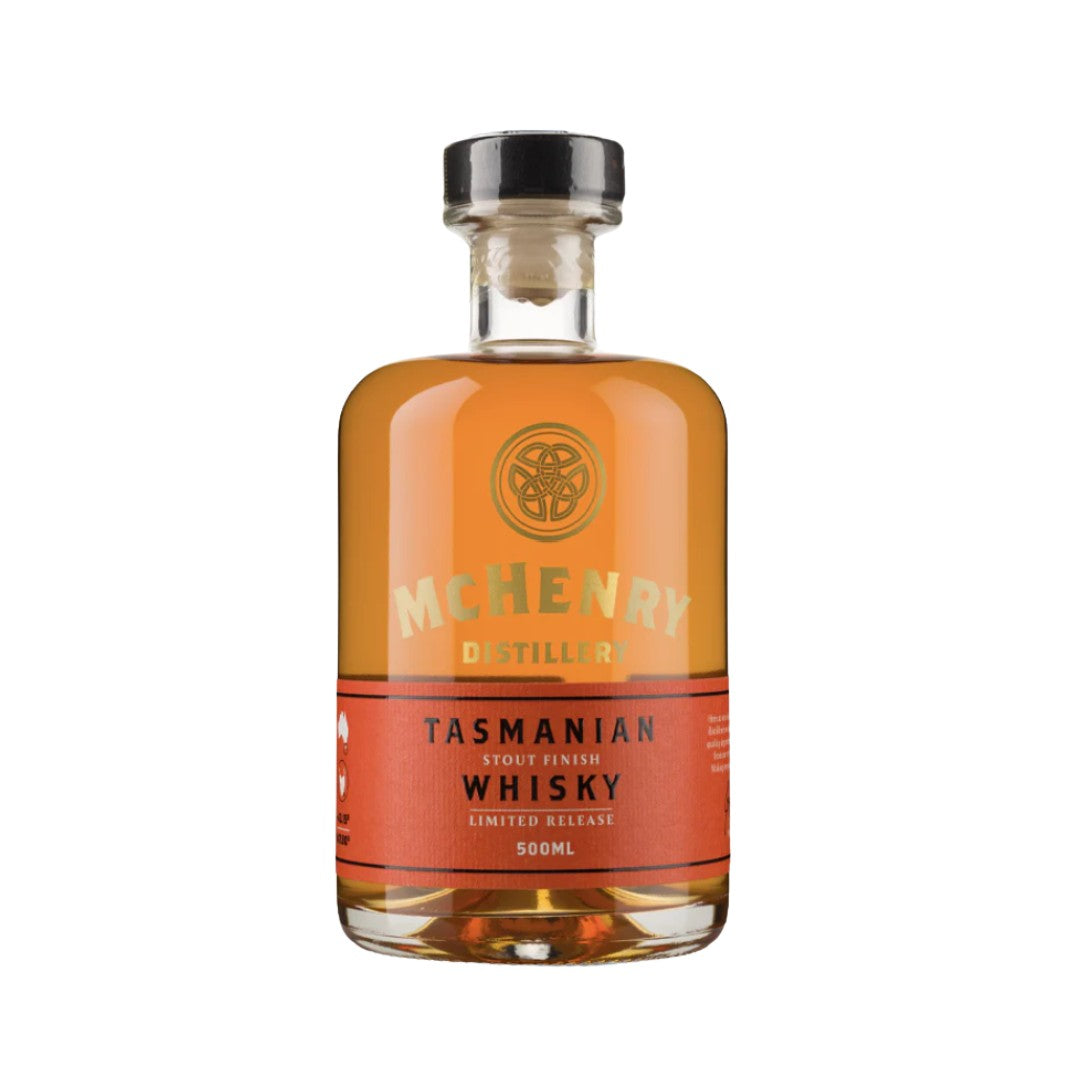 Australian Whisky - McHenry Stout Finished Single Malt Whisky 200ml / 500ml (ABV46%)
