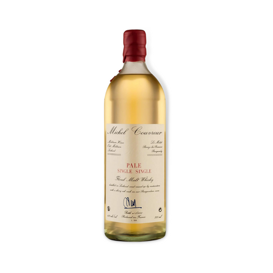 French Whisky - Michel Couvreur Pale Single Malt Whisky 700ml (ABV 45%)