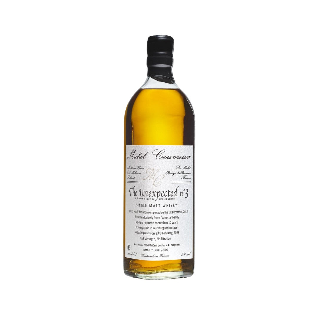 French Whisky - Michel Couvreur Unexpected Edition III French Whisky 700ml (ABV 50%)