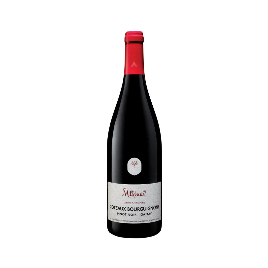 Red Wine - Millebuis Coteaux Bourguignons Rouge Pinot Noir Gamay 2022 750ml (ABV 13%)