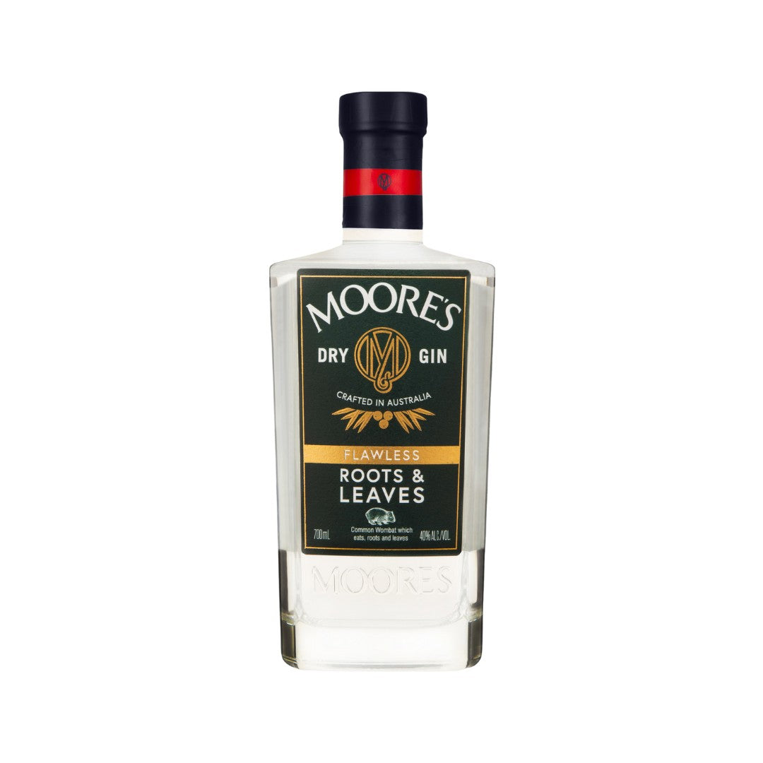 Australian Gin - Moore's Roots & Leaves Gin 700ml (ABV 40%)