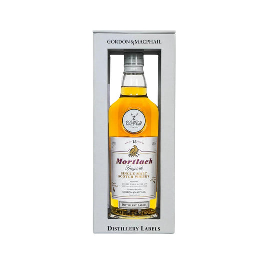 Scotch Whisky - Mortlach 15YO (G&M Distillery Labels) Single Malt Scotch Whisky 700ml (ABV 46%)