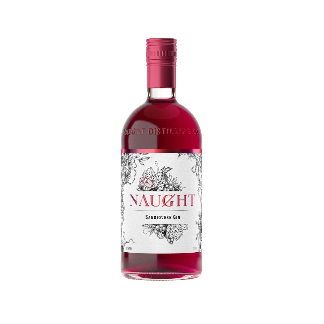 Australian Gin - Naught Sangiovese Gin 700ml (ABV 38%)