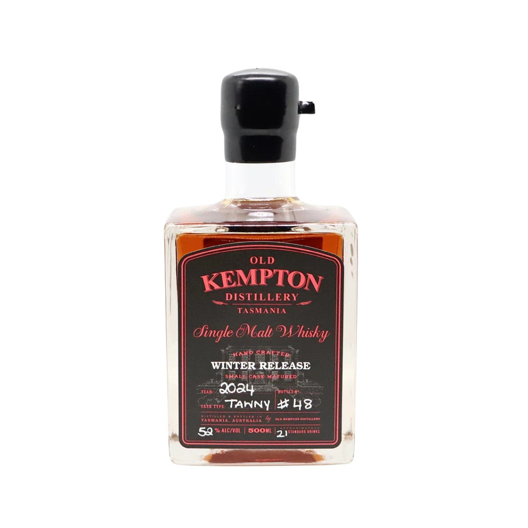 Australian Whisky - Old Kempton Distillery Winter Release Single Malt Whisky 500ml (ABV 52%)