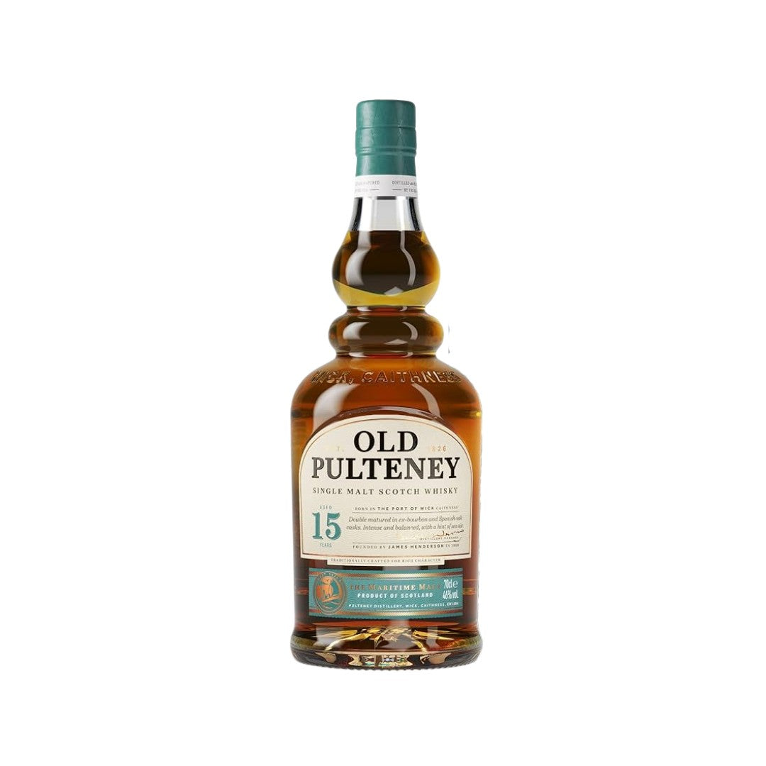 Scotch Whisky - Old Pulteney 15YO Single Malt Scotch Whisky 700ml (ABV 42%)