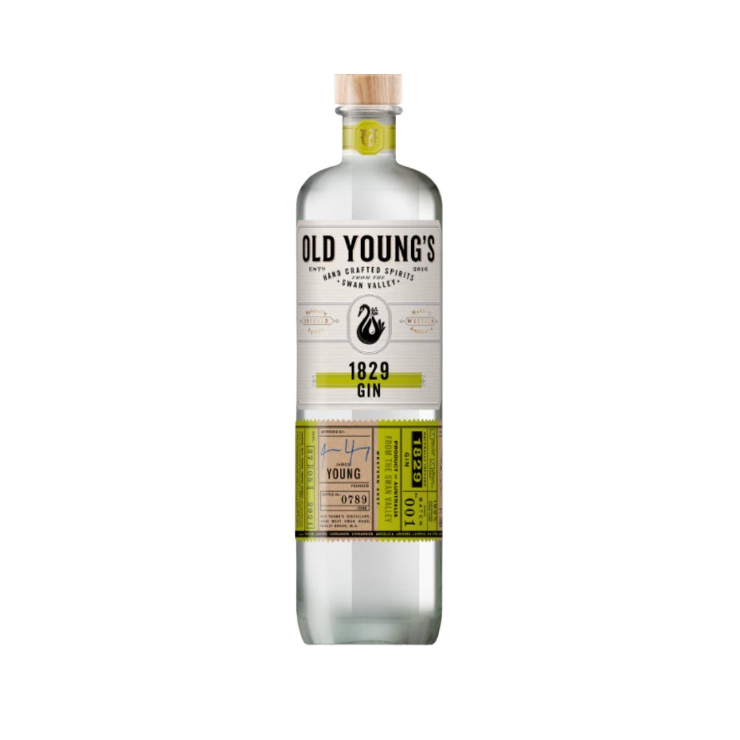 Australian Gin - Old Young's 1829 Gin 700ml (ABV 42%)