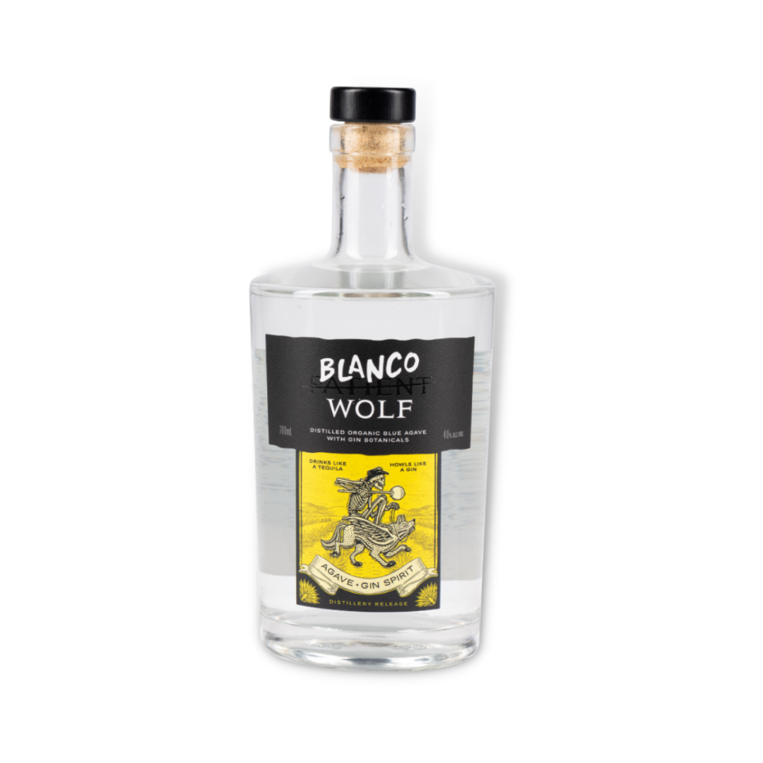 Australian Gin - Patient Wolf Blanco Agave Gin Spirit 700ml (ABV 40%)