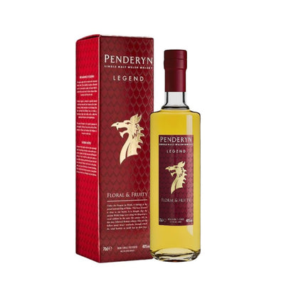 Welsh Whisky - Penderyn Legend Single Malt Welsh Whisky 700ml (ABV 41%)