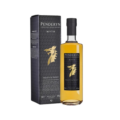 Welsh Whisky - Penderyn Myth Single Malt Welsh Whisky 700ml (ABV 41%)