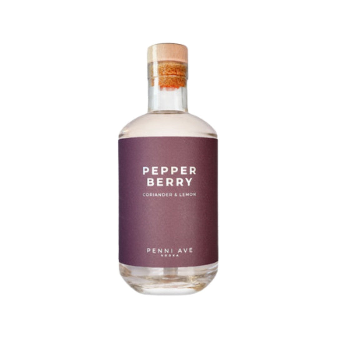 Australian Vodka -Penni Ave Pepperberry Coriander Lemon Vodka 500ml (ABV 37%)