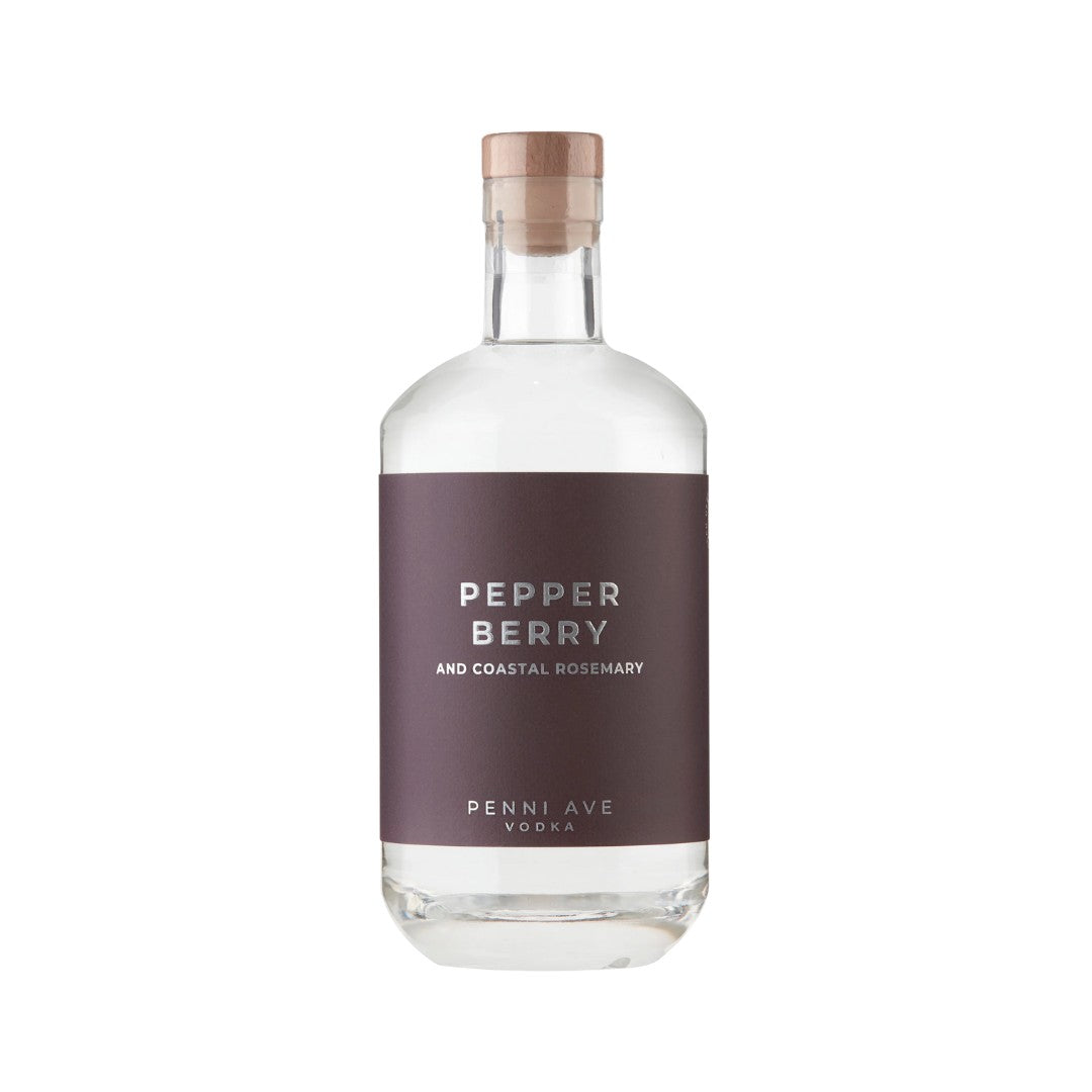 Australian Vodka -Penni Ave Pepperberry & Coastal Rosemary Vodka 700ml (ABV 40%)