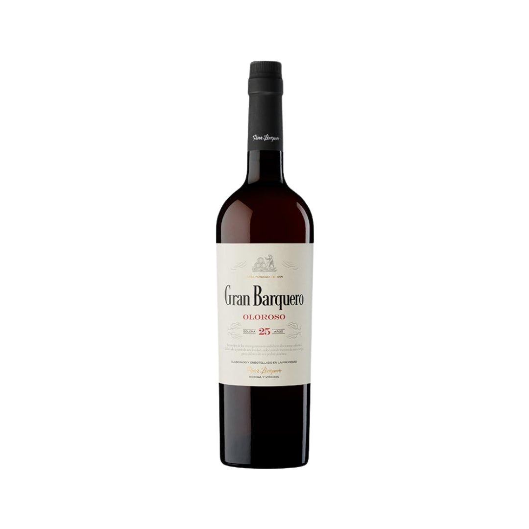 Fortified Wine - Perez Barquero Gran Barquero Oloroso 25YO 750ml (ABV 19%)