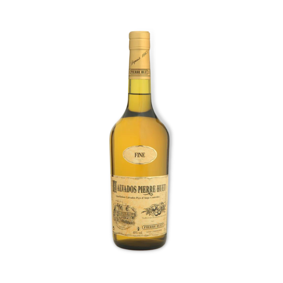 calvados - Pierre Huet Fine 2 Year Old Calvados 700ml (ABV 40%)