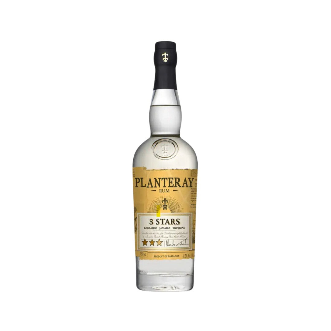 White Rum - Planteray 3 Stars White Rum 700ml (ABV 41%)