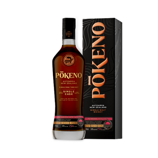 New Zealand Whisky - Pokeno Pedro Ximenez Cask Finish Single Malt Whisky 700ml (ABV 46%)