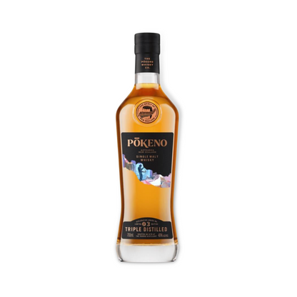 New Zealand Whisky - Pokeno Triple Distilled (Exploration Series No.3) Single Malt Whisky 700ml (ABV 49%)