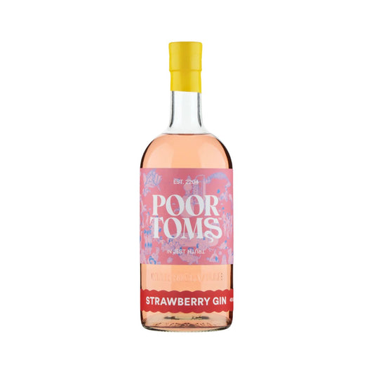 Australian Gin - Poor Toms Strawberry Gin 700ml (ABV 40%)