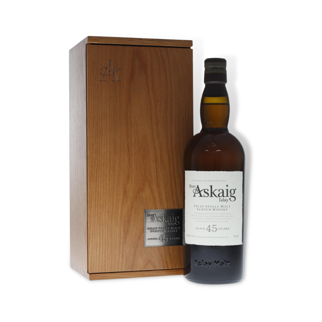 Scotch Whisky - Port Askaig 45 Year Old Islay Single Malt Scotch Whisky 700ml (ABV 40.8%)