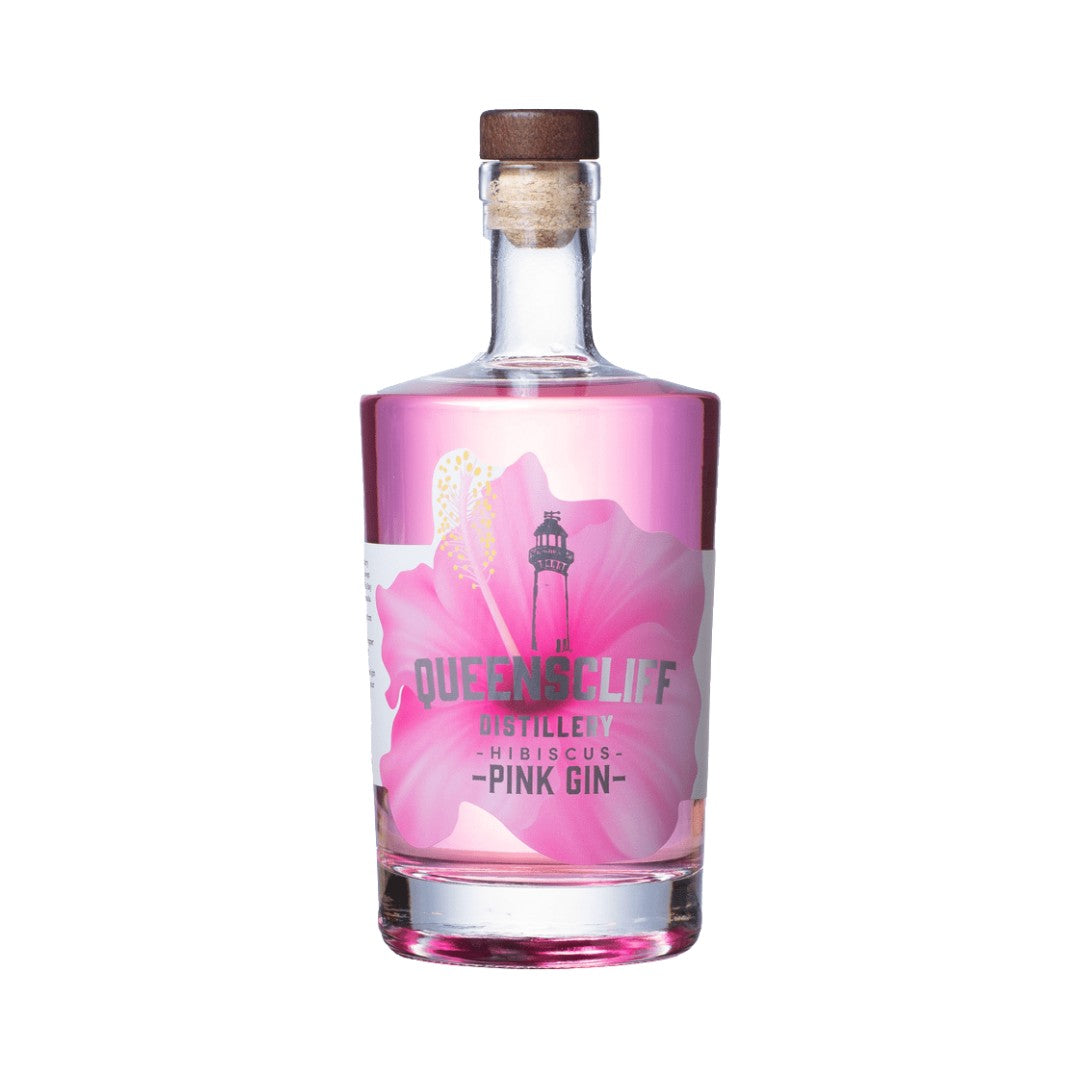 Australian Gin - Queenscliff Pink Hibiscus Gin 500ml (ABV 42%)