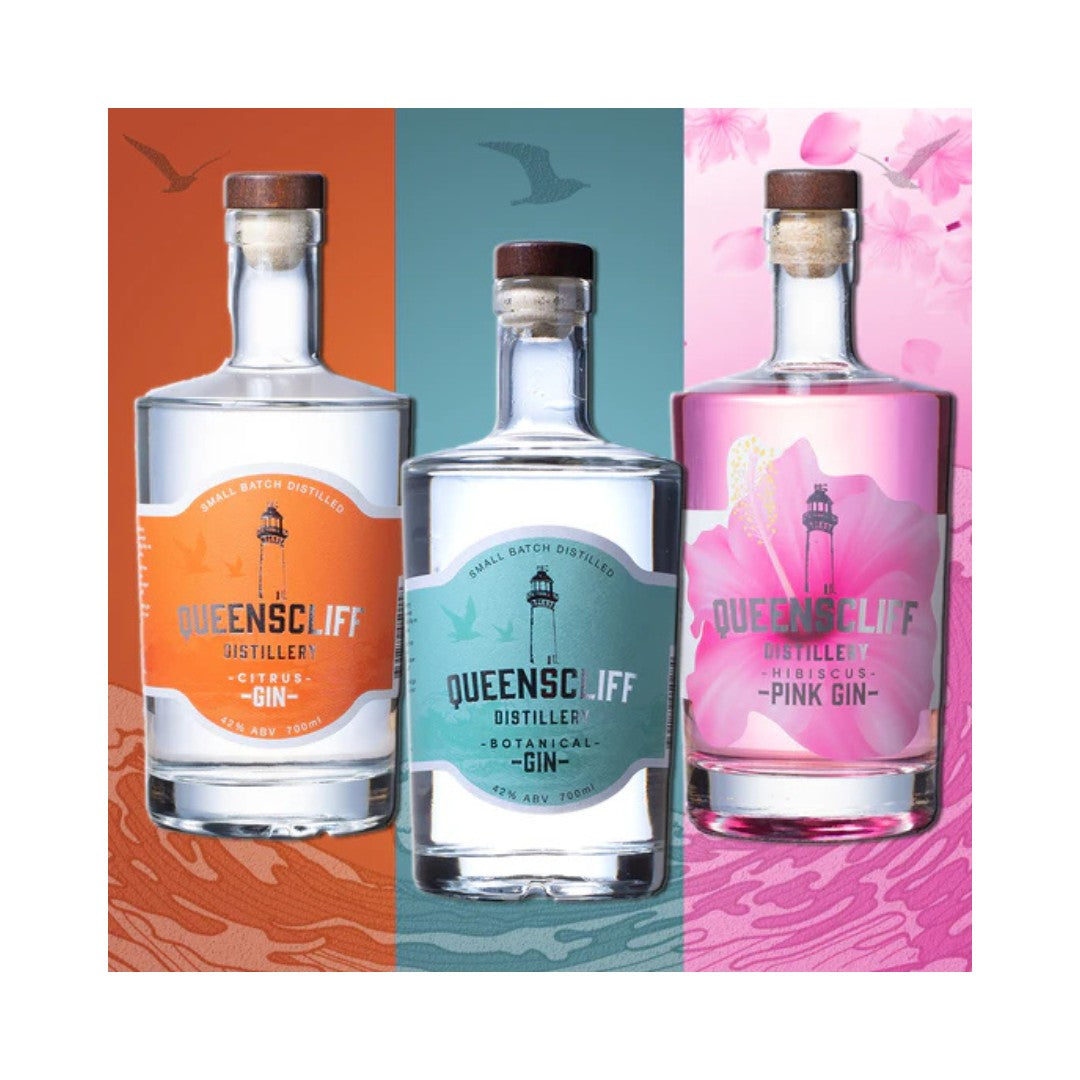 Australian Gin - Queenscliff Standard Gin Gift Pack (3 x 200ml)