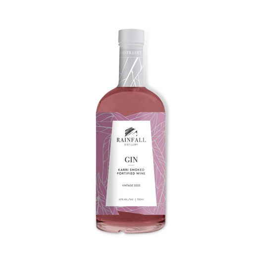 Australian Gin - Rainfall Karri Smoked Fortified Wine Gin 700ml (ABV 40%)