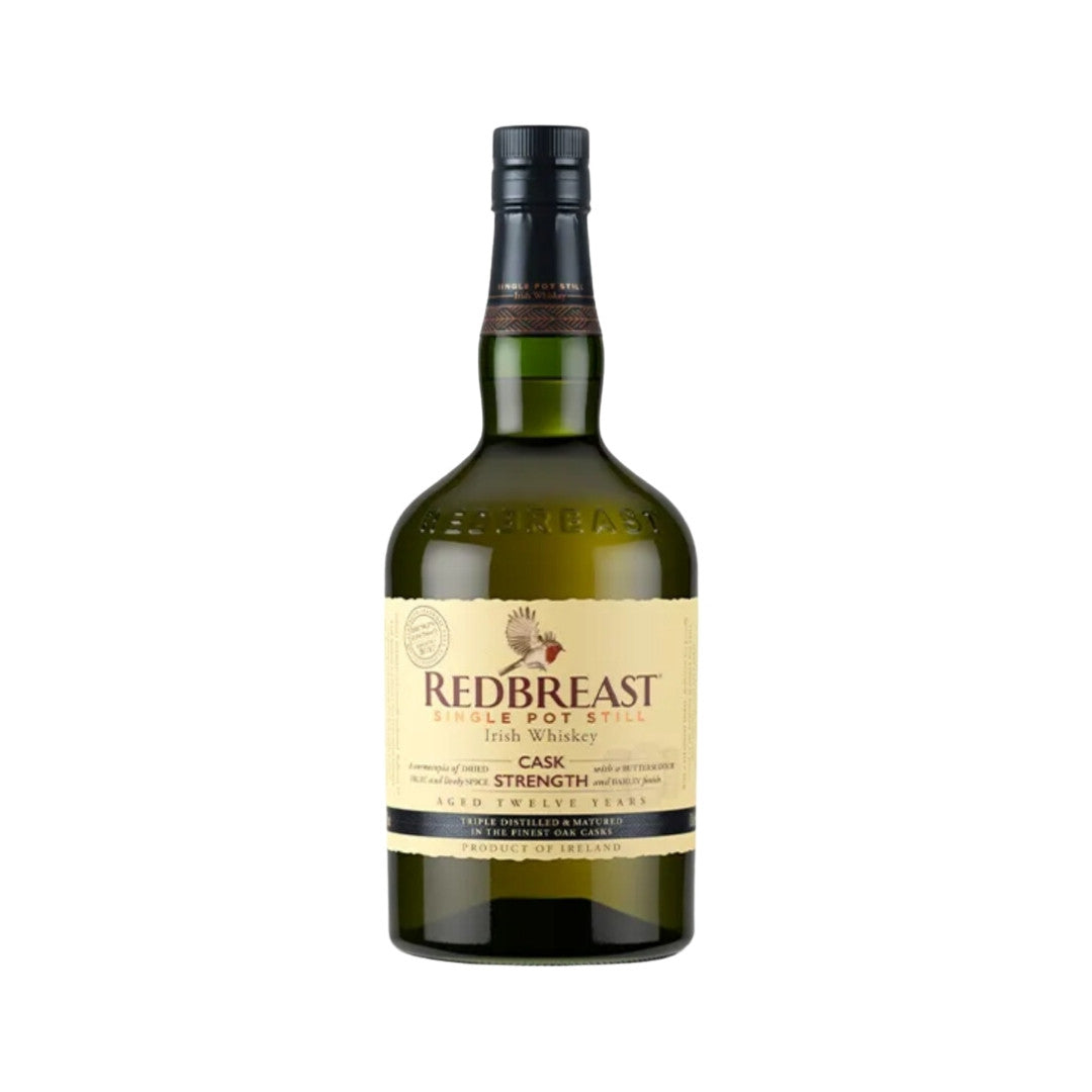 Irish Whiskey - Redbreast 12 Year Old Cask Strength Single Pot Still Irish Whiskey 700ml (ABV 58%)