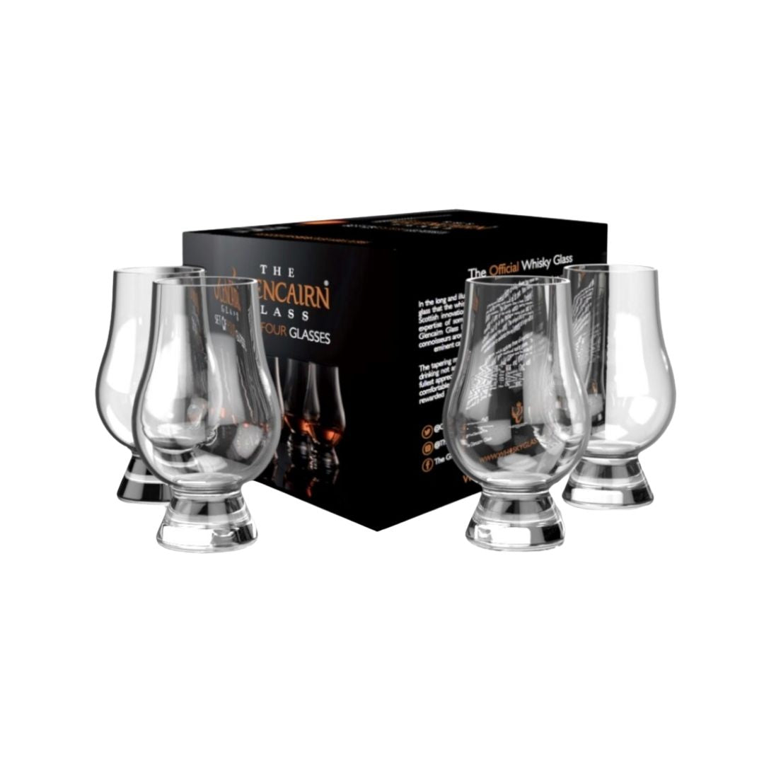 Glassware - Glencairn Original Crystal Whisky Glasses 200ml (set of 4) with Gift Carton 
