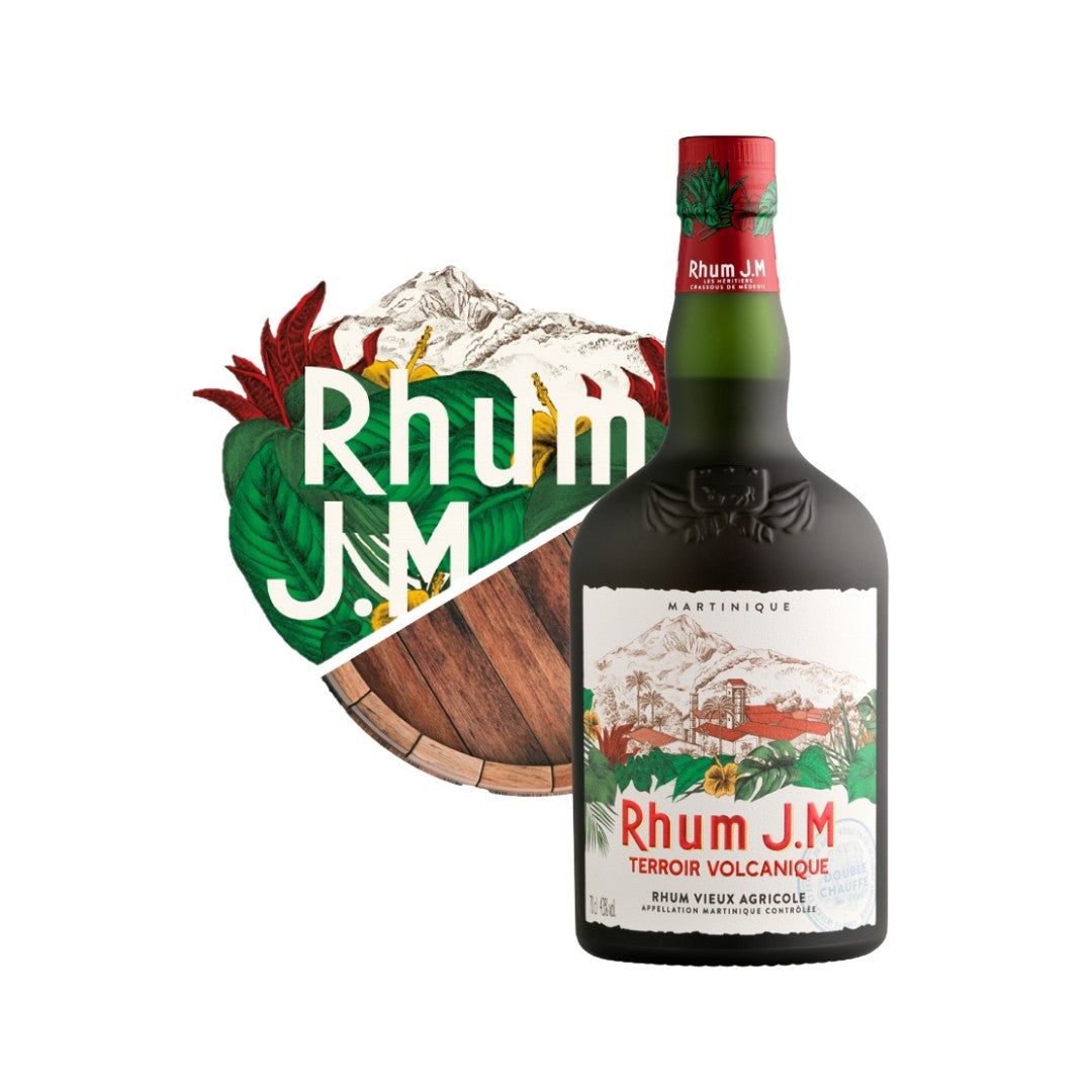 Dark Rum - Rhum J.M Terroir Volcanique Rum 700ml (ABV 43%)