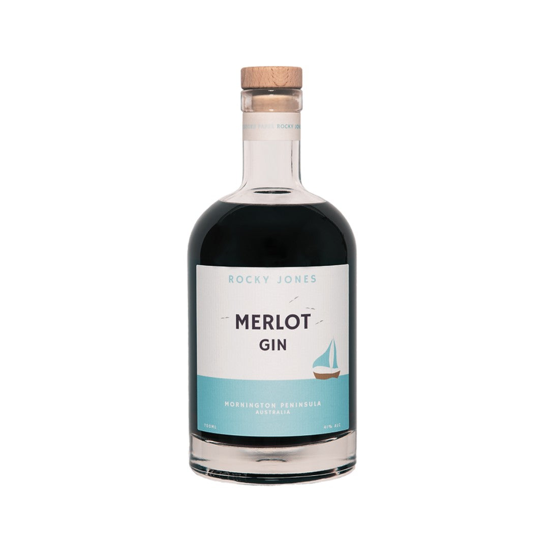 Australian Gin - Rocky Jones Merlot Gin 700ml (ABV 41%)