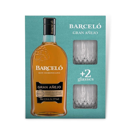 brandy - Carlos I Gran Reserva Brandy with Glass 700ml (ABV 40%)