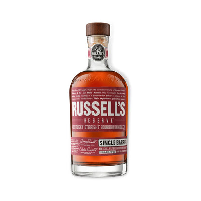 American Whiskey - Russell's Reserve Single Barrel Kentucky Straight Bourbon Whiskey 750ml (ABV 55%)