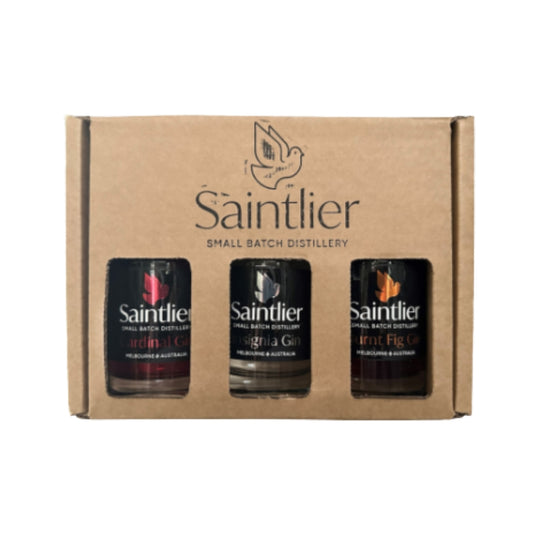 Australian Gin - Saintlier Summer Gin Gift Pack 3 X 200ml (ABV 45%)