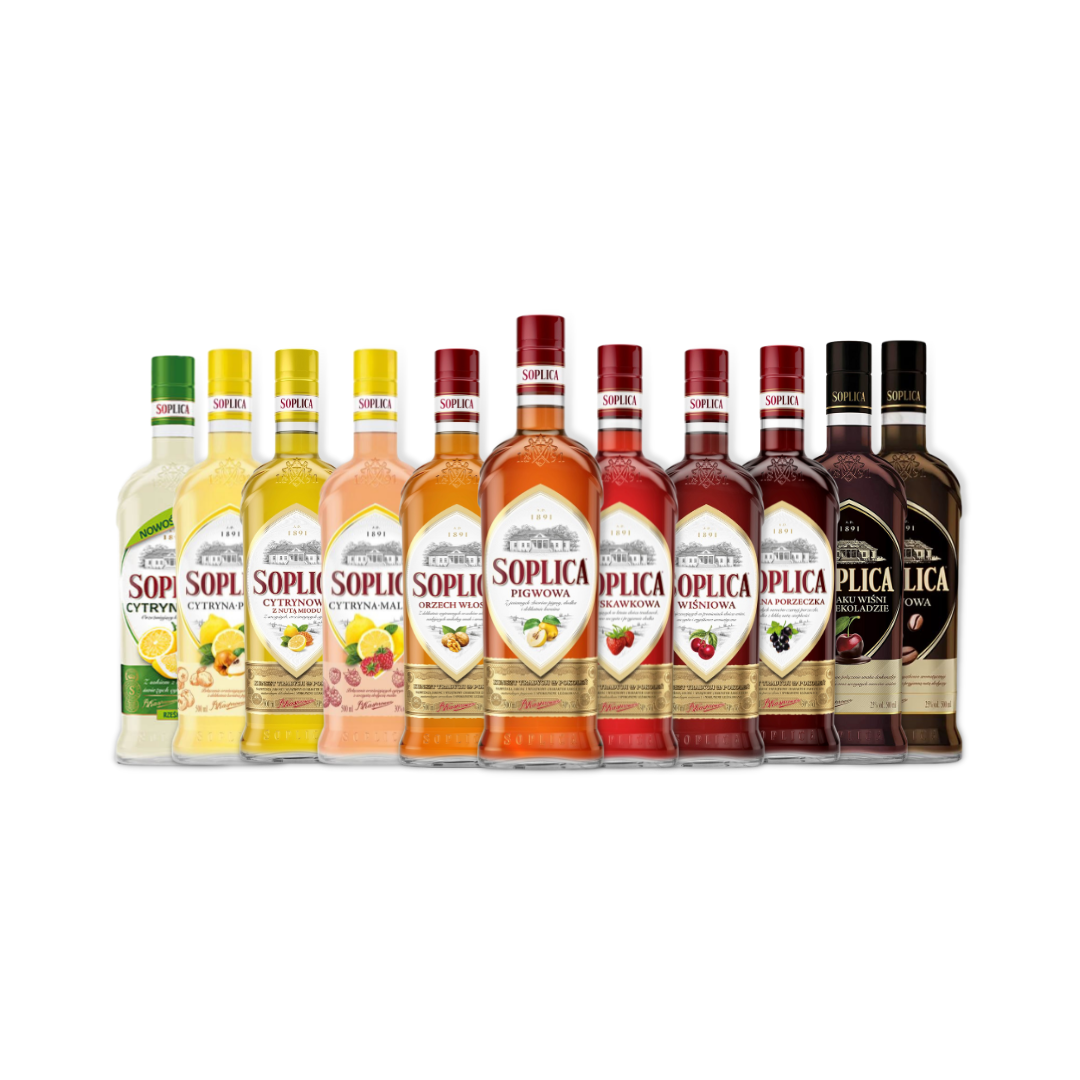Soplica Raspberry Vodka Liqueur 100ml / 500ml (ABV 28%) – Luca Collections