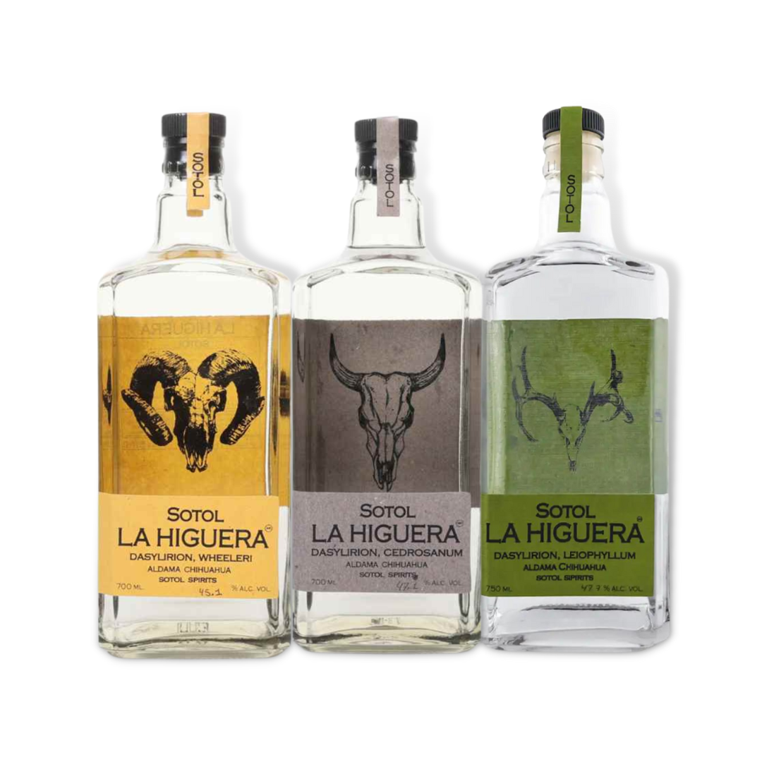 Mezcal - Sotol La Higuera Cedrosanum 700ml (ABV 45 - 48%)