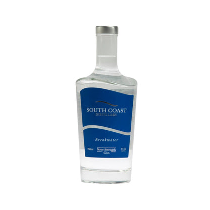 Australian Gin - South Coast Breakwater Navy Strength Gin 700ml (ABV 57%)