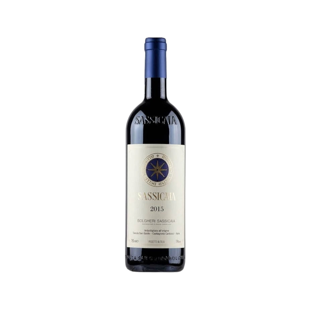 Red Wine - Tenuta San Guido Sassicaia 2015 750ml (ABV 14%)