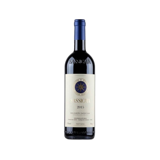 Red Wine - Tenuta San Guido Sassicaia 2015 750ml (ABV 14%)