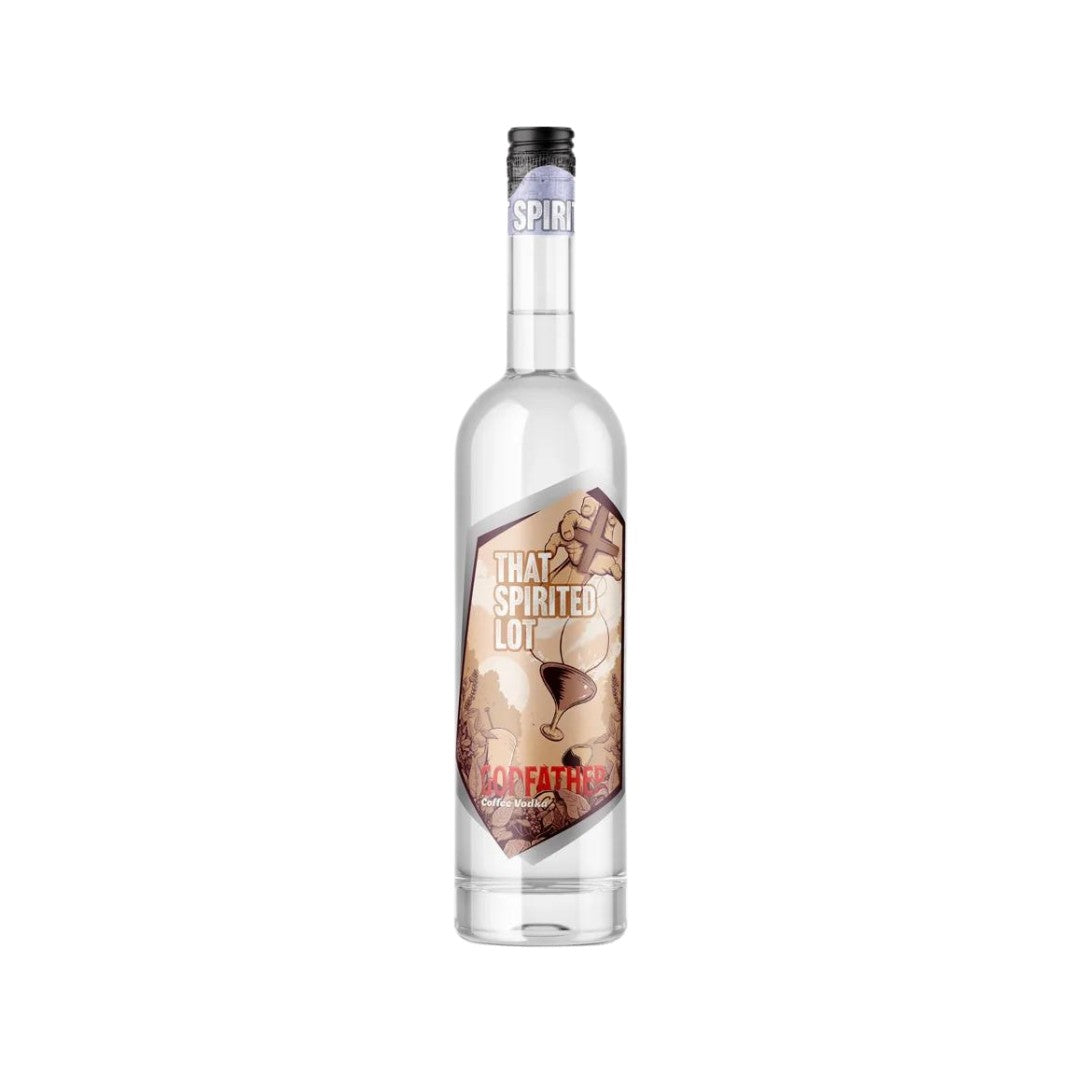 Australian Vodka -That Spirited Lot Godfather Coffee Vodka 700ml (ABV 40%)