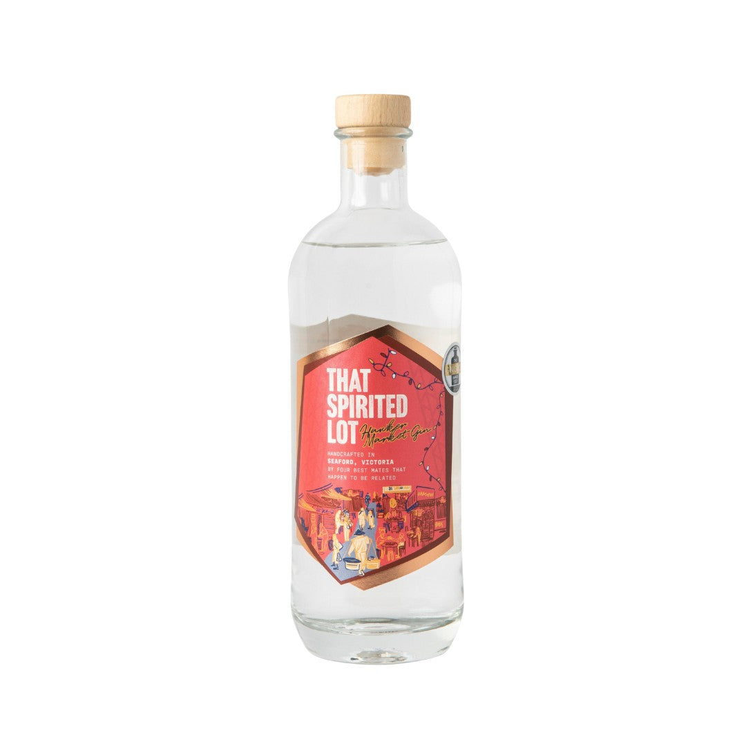 Australian Gin - That Spirited Lot Hawker Market Gin 700ml (ABV 43%)