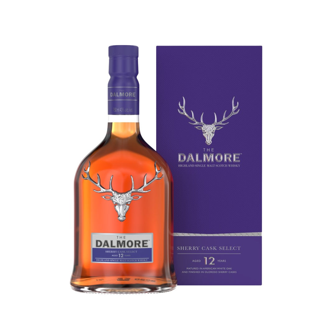 Scotch Whisky - The Dalmore 12YO Sherry Cask Scotch Whisky 700ml (ABV 43%)